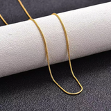 “Trendy Retro Double-Layer Necklace – Titanium Steel Geometric Pendant | Unisex Clavicle Chain”